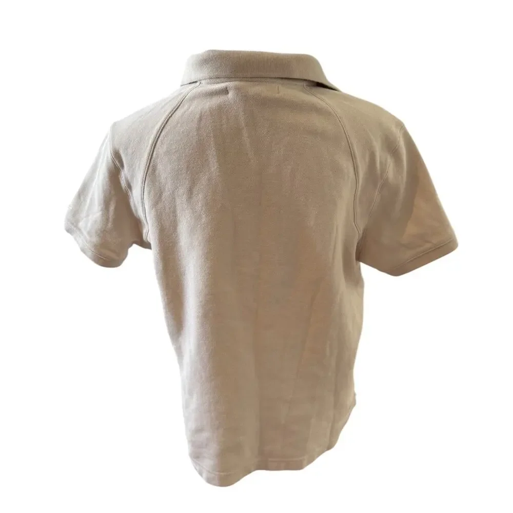 Nike Golf Performance Short Sleeve Polo Shirt Beige XXL